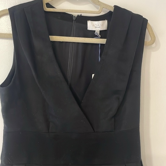 NWT ADAM ADAM Lippes Black Sleeveless dress size 6 - Picture 3 of 16